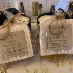 🔥 SALE! Frankincense + Myrrh Cocoa Butter Soap
